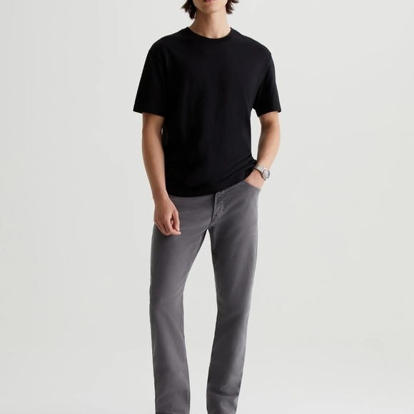 Ag Adriano Goldschmeid The Everett Slim Straight Gray Jeans - 36R - Picture 5 of 16